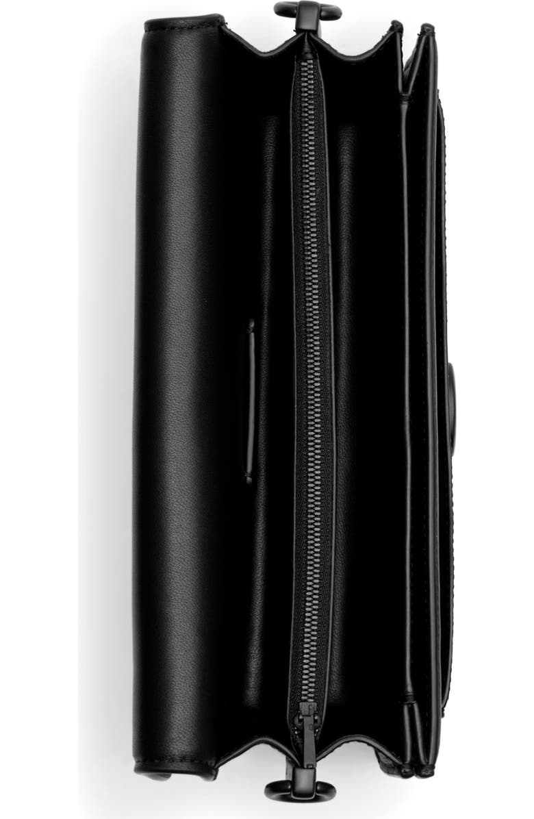 COACH Tabby 26 Black Collection Leather Shoulder Bag, Alternate, color,