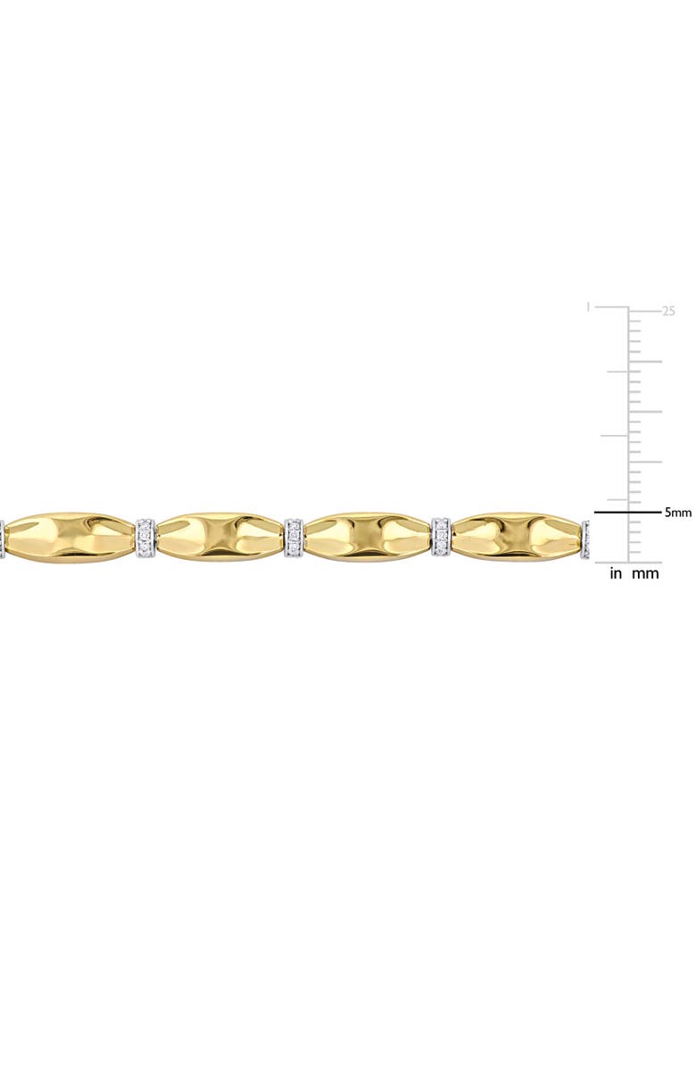 Julianna B. Diamond Station Bracelet 14k Gold, Alternate, color, 