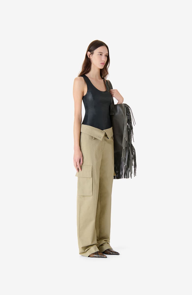 IRO Indra Cargo Pants, Alternate, color, Clay