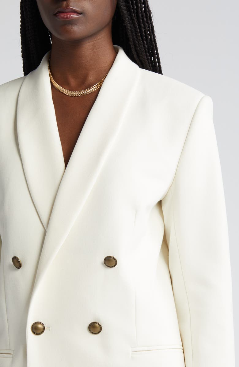 FRAME Shawl Collar Double Breasted Jacket, Alternate, color,