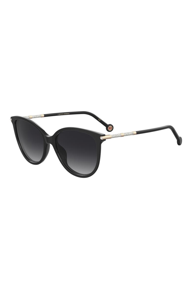 57mm Round Sunglasses, Alternate, color, 02M2-9O
