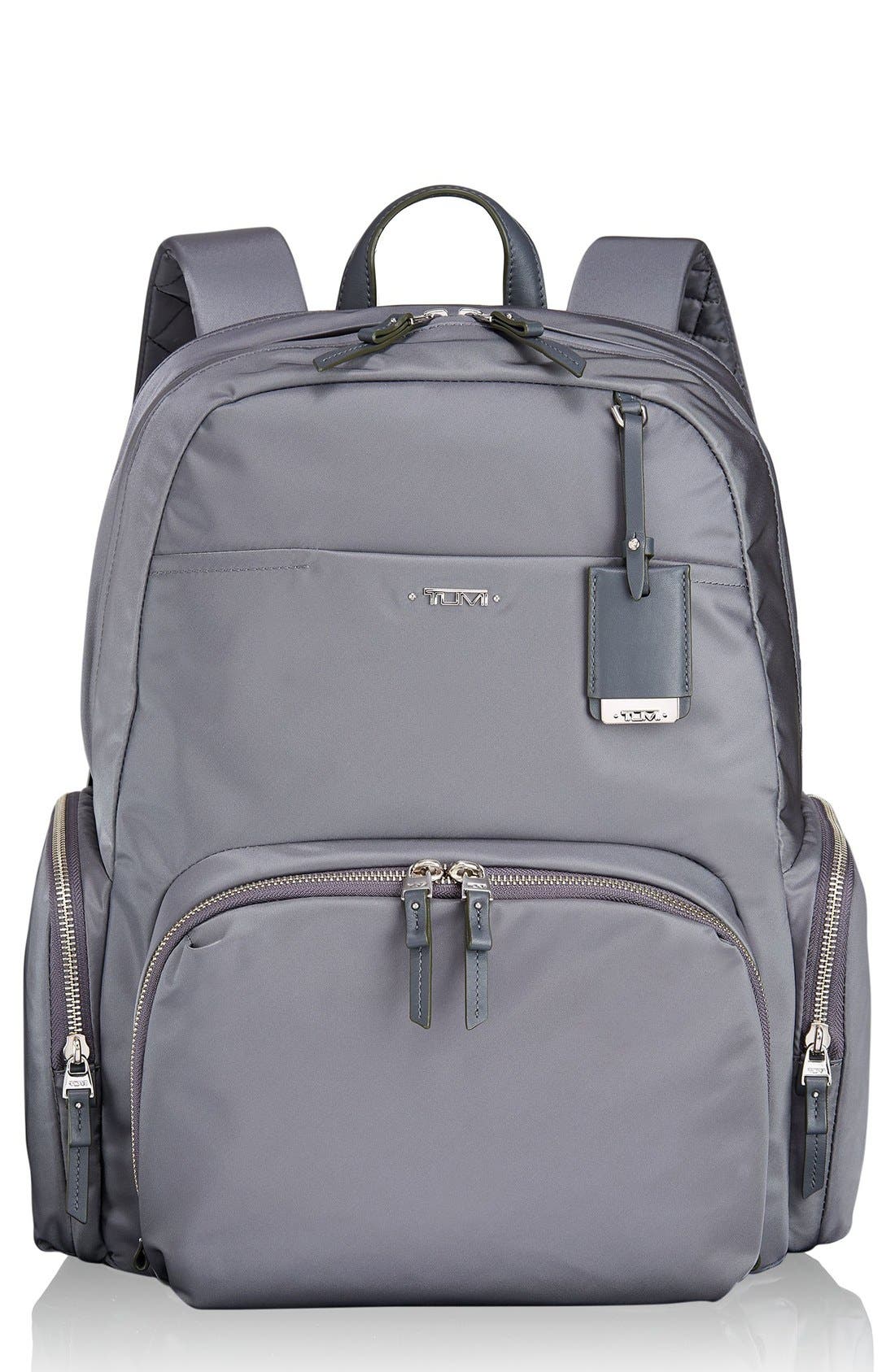 TUMI 'Voyageur - Calais' Nylon Computer Backpack, Main, color, 