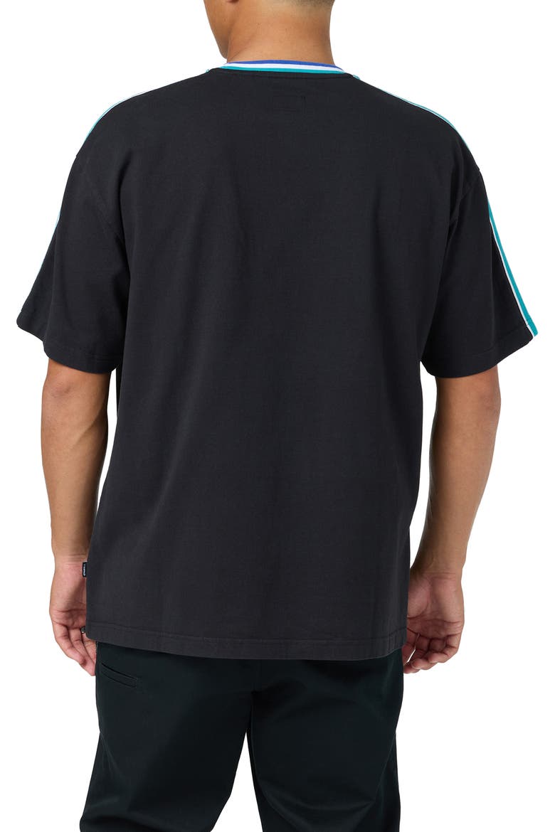 Wave Cult Graphic Tee, Alternate, color, BLACK