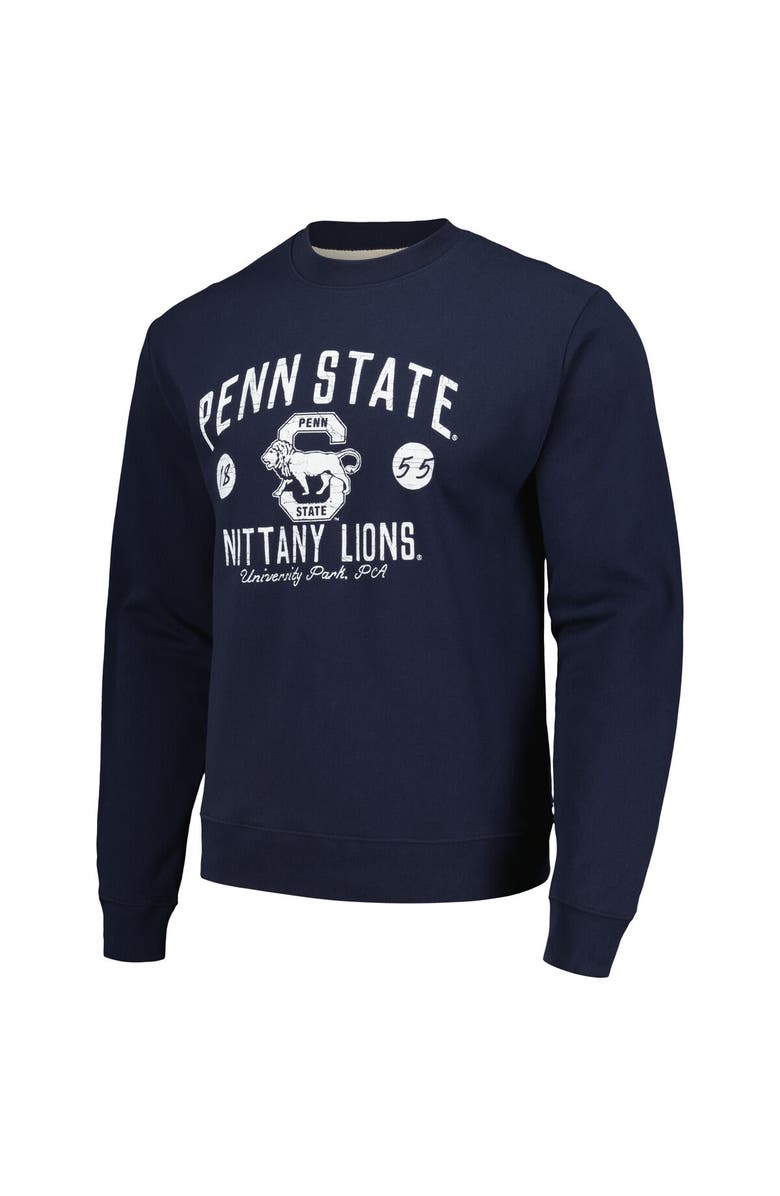 LEAGUE COLLEGIATE WEAR Men's League Collegiate Wear  Navy Penn State Nittany Lions Bendy Arch Essential Pullover Sweatshirt, Alternate, color, Navy