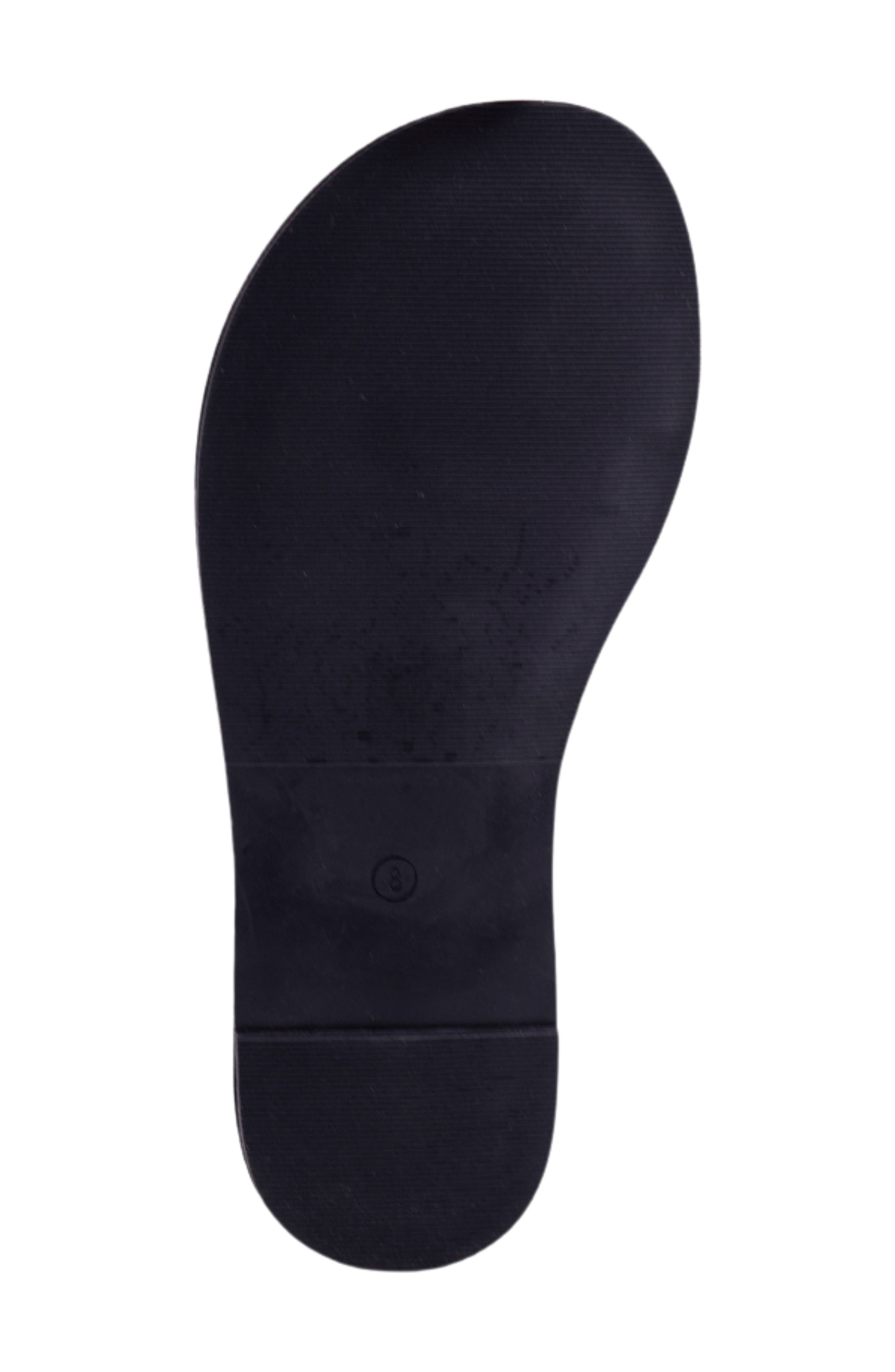 SHUSHOP Carrie Ankle Strap Sandal, Alternate, color, Black