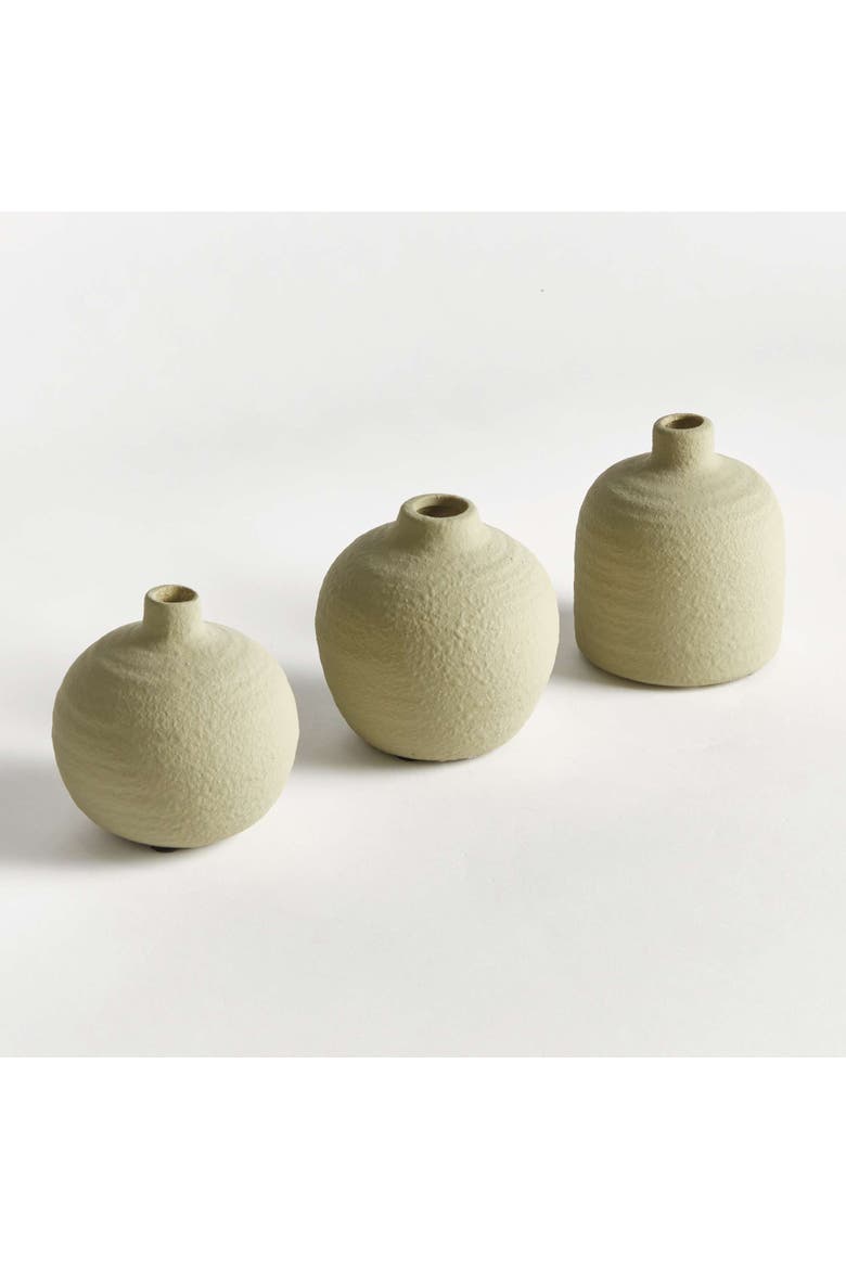Jordan Bud Vases Set Of 3, Alternate, color, Green