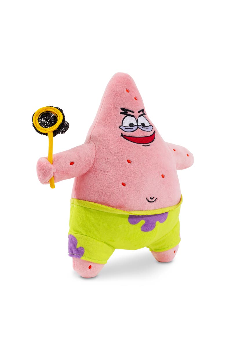 Toynk Nickelodeon SpongeBob SquarePants Patrick Star Jellyfishing 10-Inch Plush Toy, Alternate, color, Multi-Color