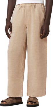 AllSaints Korten Wide Leg Pull-On Pants