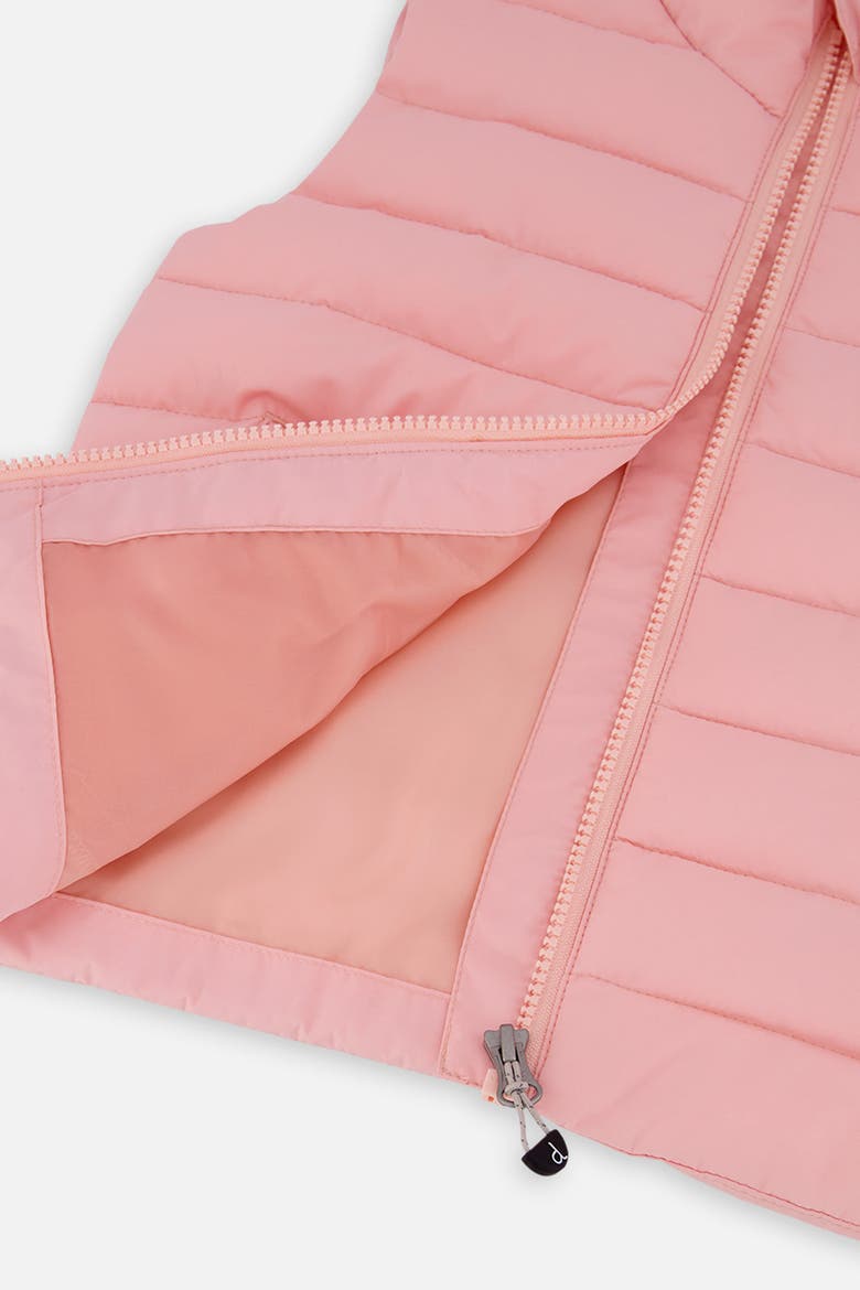 Sleeveless Quilted Full-Zip Mid-Season Vest, Alternate, color, Light Pink