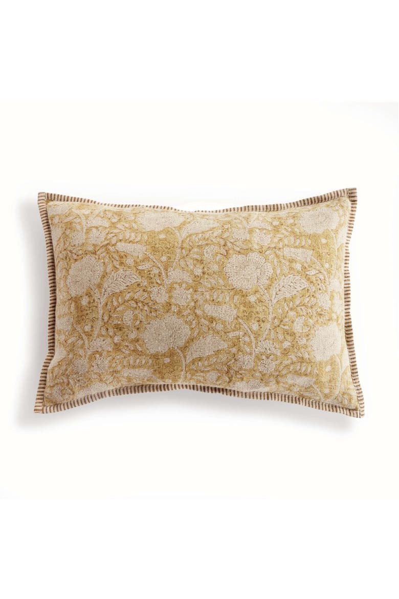Pascaline Lumbar Pillow, Main, color, Yellow