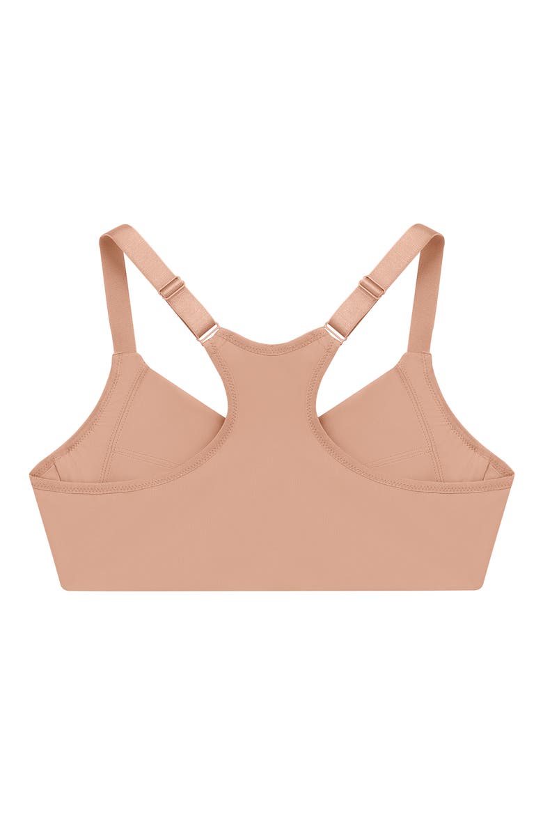 WonderWire® Front Close Smoothing Underwire Bra, Alternate, color, CAFE AU LAIT