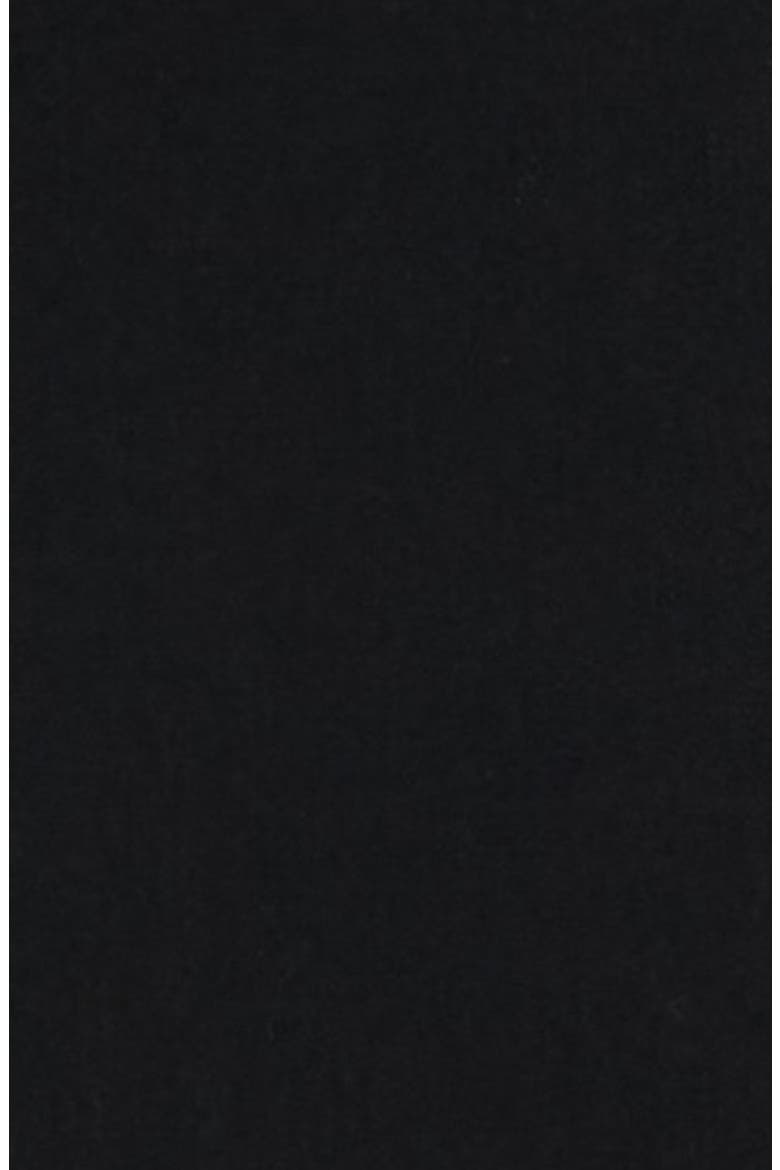 Scallop Ruffle Hem Dress, Alternate, color, BLACK NATURA