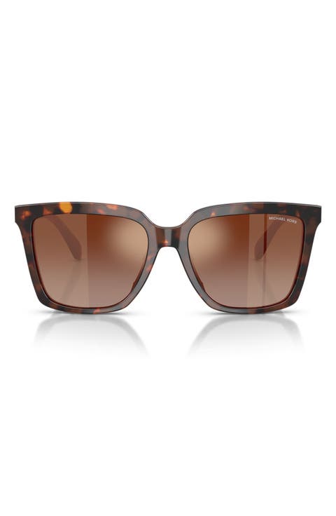 Menaggio 55mm Gradient Square Sunglasses
