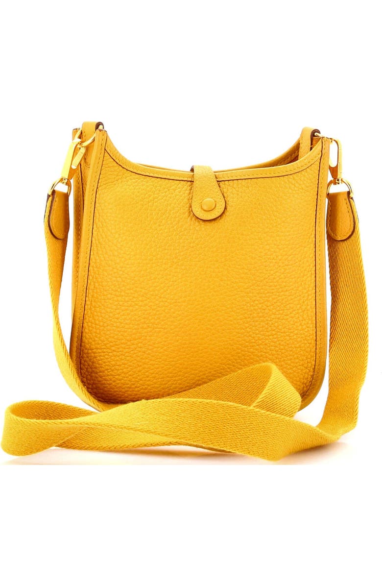 Pre-Owned Hermes Evelyne Bag Gen III Clemence TPM, Alternate, color, Jaune Ambre