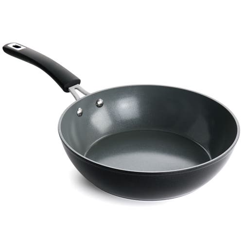 Kenmore Arlington 3.5 Quart Non Stick Aluminum Saute Pan With Lid In Black