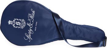 【関税込み】Sporty & Rich ネイビー Vendome Tennis バッグ Vendome Tennis Bag - Navy/White – Sporty & Rich