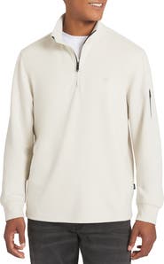 DKNY Noah Quarter Zip Sweater