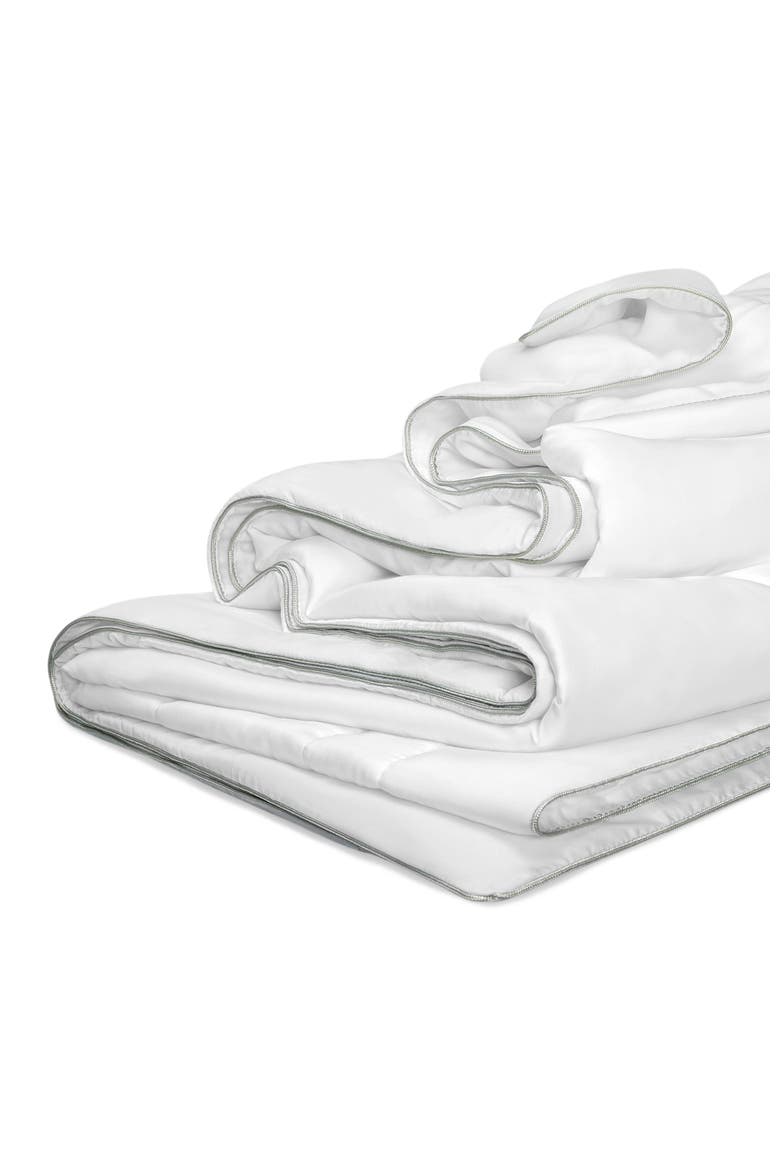Ilbama eucalyptus fiber comforter, Alternate, color, White