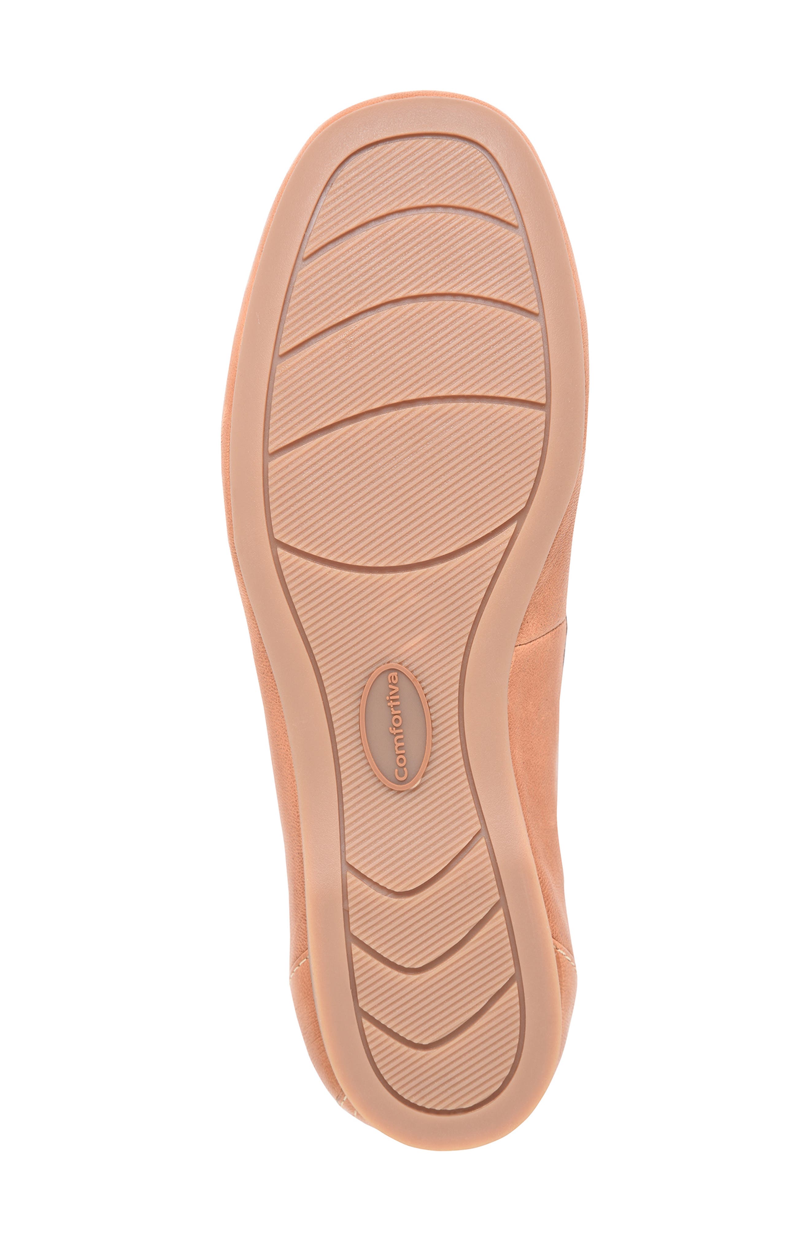 Comfortiva Keegan Ballet Flat, Alternate, color, Luggage