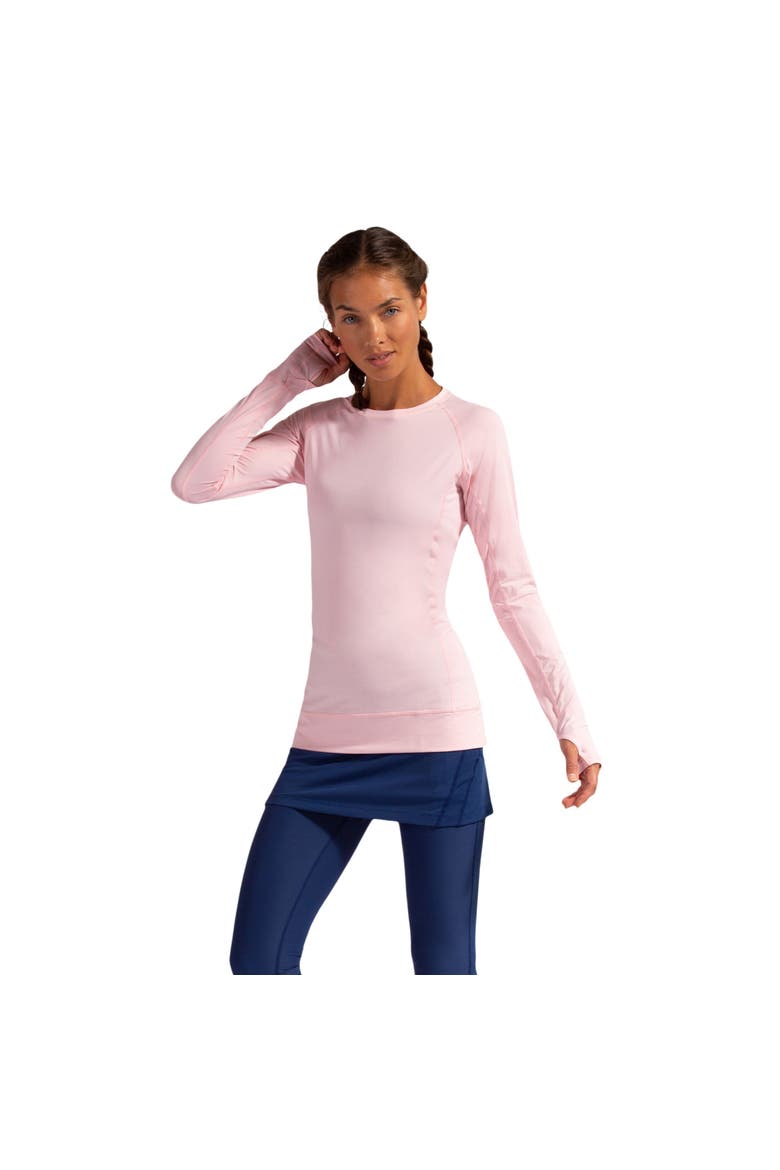 Women's Long Sleeve UV Protection Pullover Sun Shirt, Main, color, Tickle Me Pink
