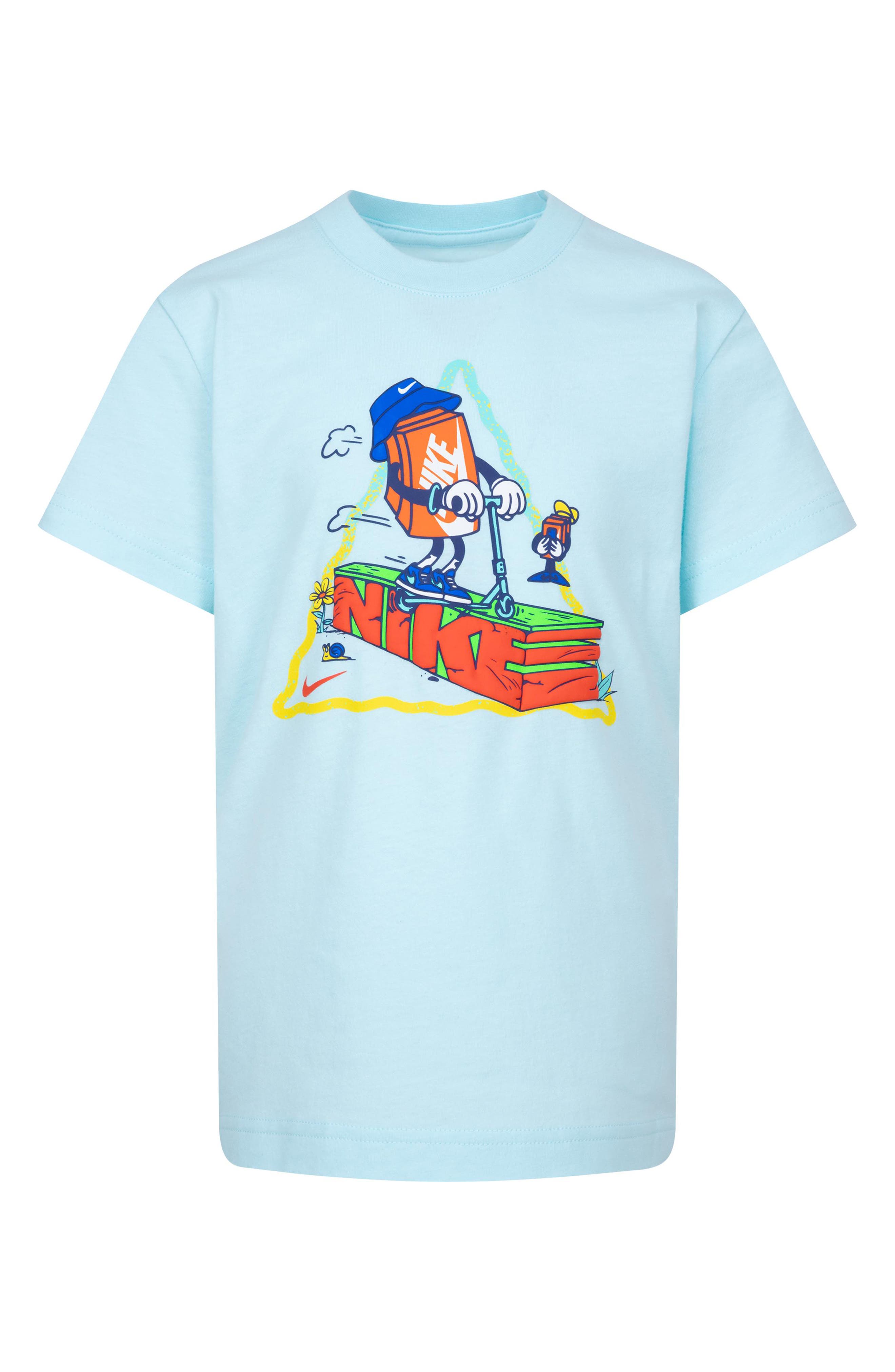 Nike Kids' Boxy Scooter Graphic T-Shirt