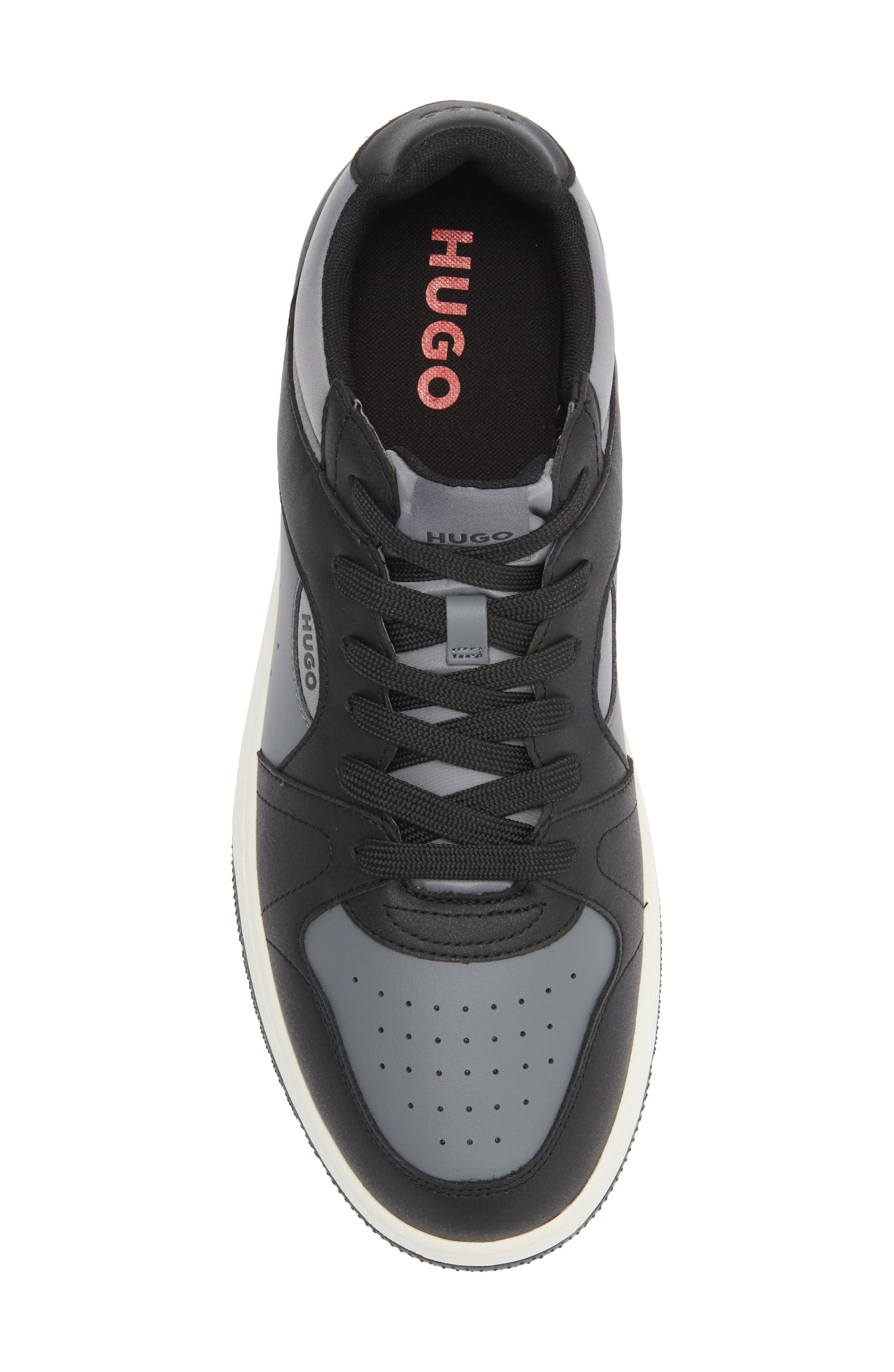 BOSS Hadrian Tenn Sneaker, Alternate, color, Charcoal