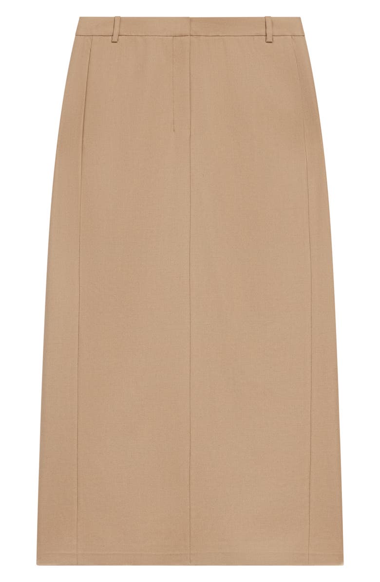 Theory High Waist Midi Skirt, Alternate, color,