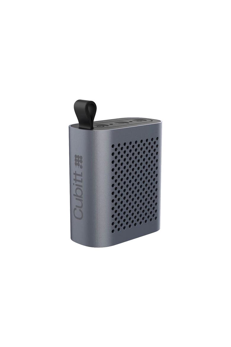 Mini Bluetooth Speaker, Portable Wireless with Bass Boost, Waterproof, Main, color, Gun Metal