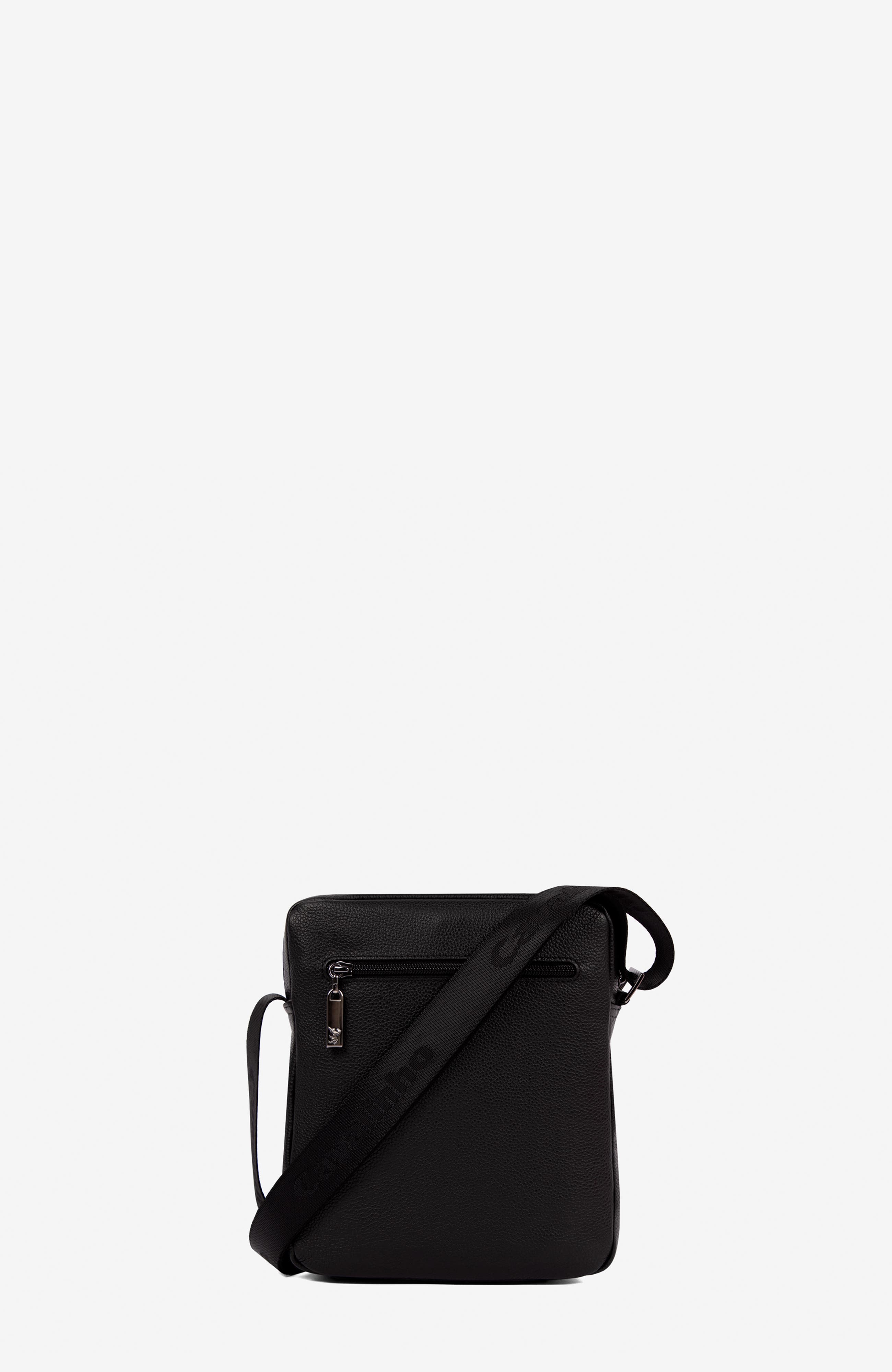 El Cavaleiro Leather Traveler Crossbody Bag 632, Alternate, color, Black