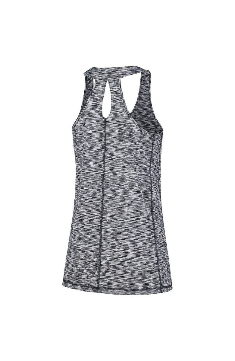 New Era Women's New Era Navy Milwaukee Brewers Space Dye Keyhole Back Tank Top, Alternate, color, Navy