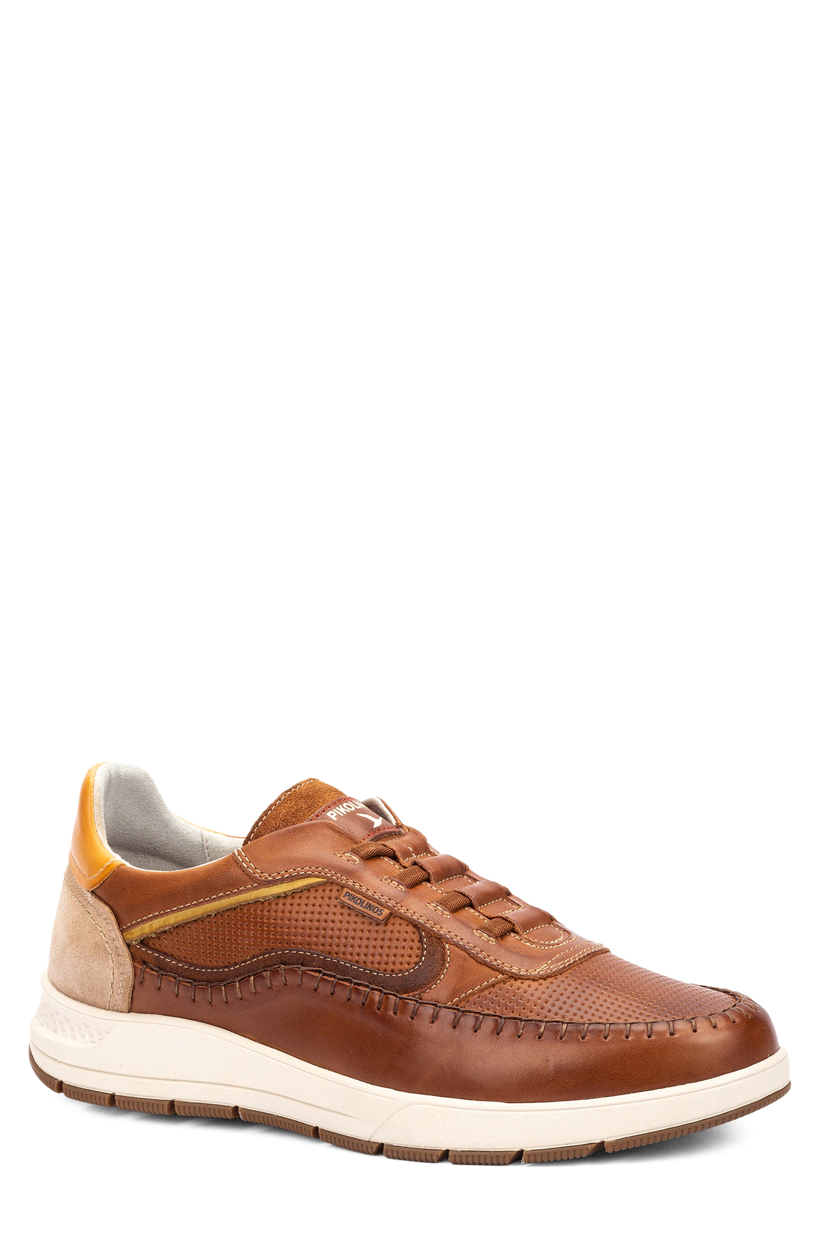 PIKOLINOS Salamanca Sneaker, Main, color, Cuero