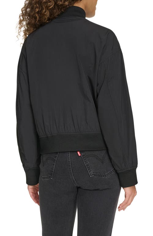 Levi's Relaxed Bomber Jacket In Black