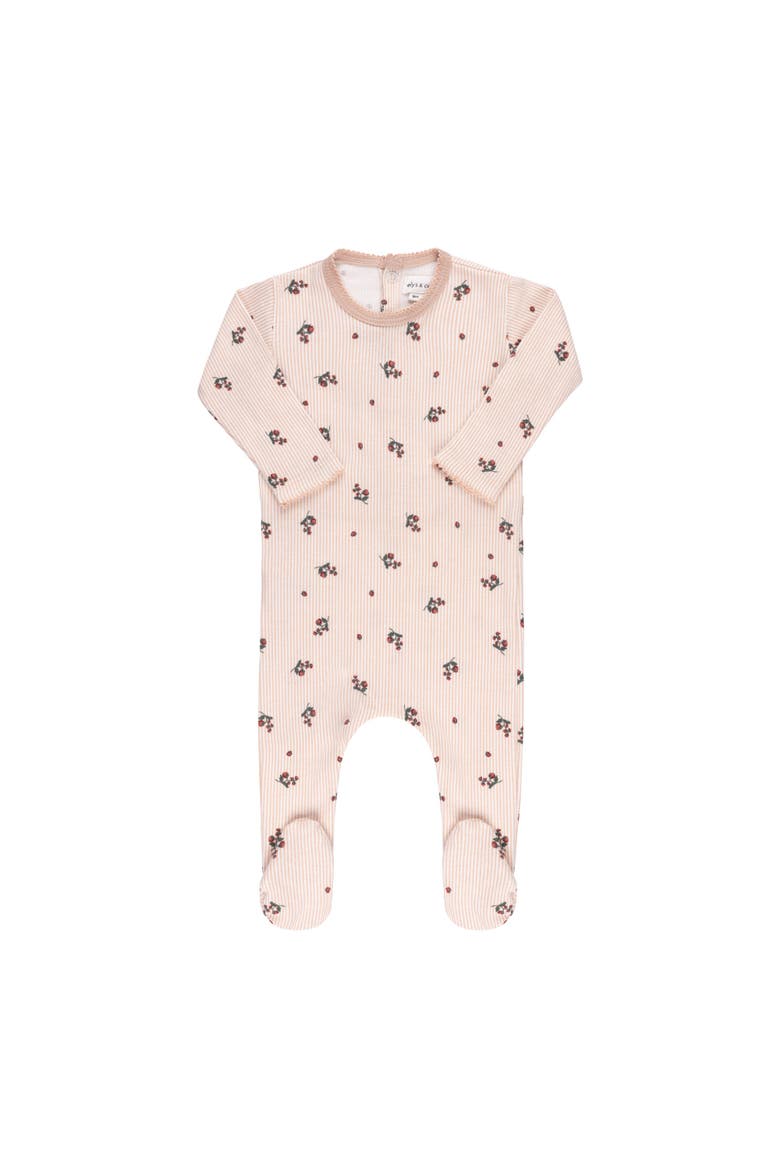 Berry Collection - Footie, Main, color, Strawberry
