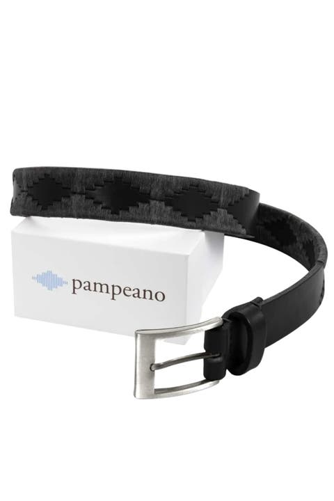 Bordado Leather Belt