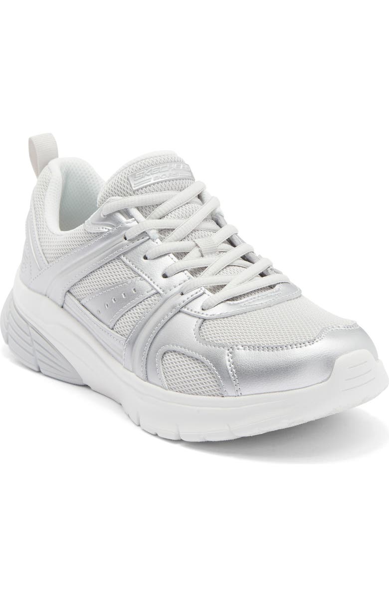 SKECHERS BOBS Vamos Sneaker, Main, color, Silver