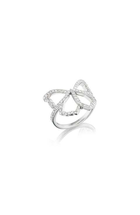 Open Butterfly Ring