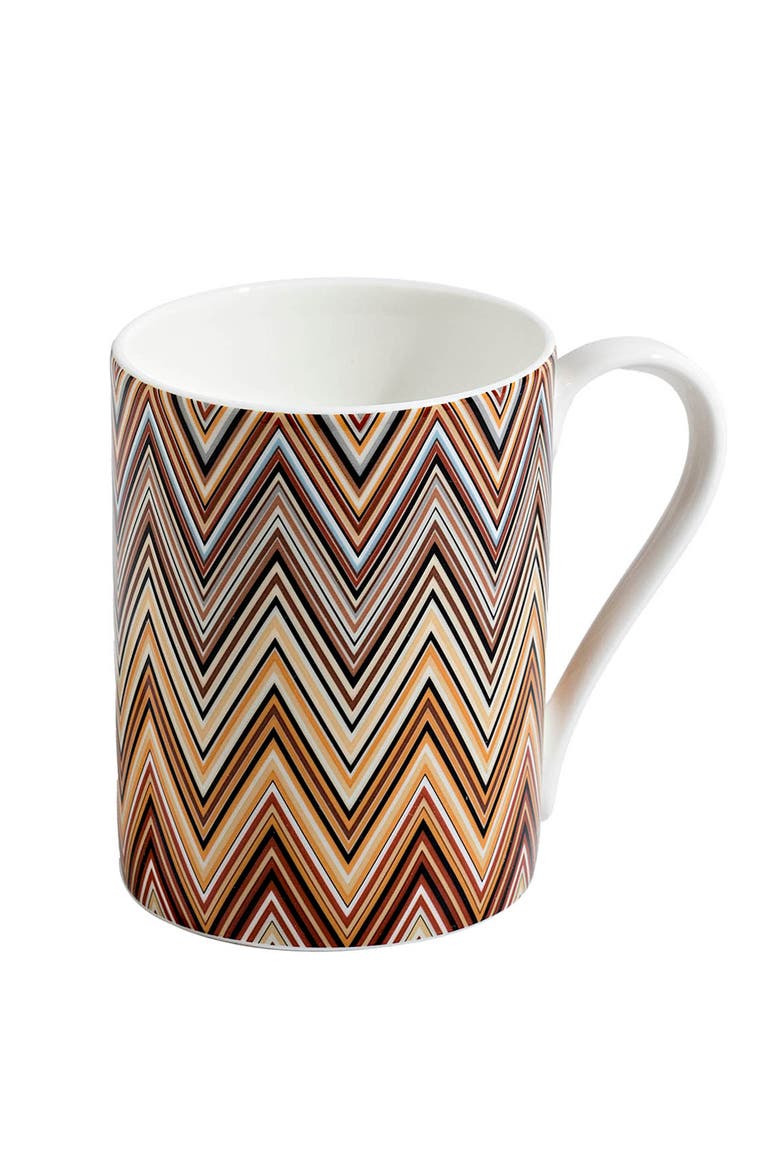 Mug Cup ZIG ZAG in Luxury Box Jarris 148 diam. 3", H 3.9", cap. 12.5 oz, Alternate, color, Multicolor