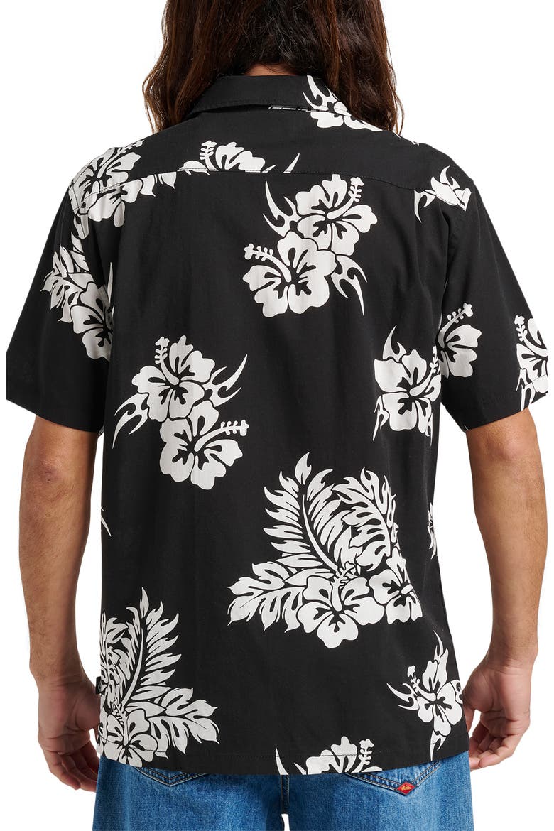 Pareo DNA Camp Shirt, Alternate, color, BLACK