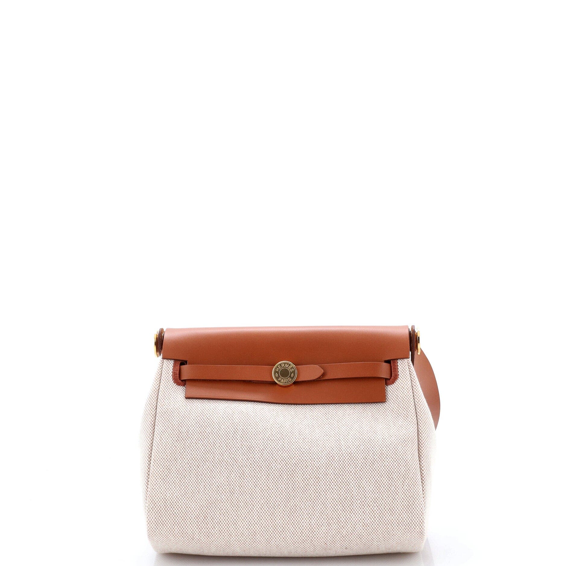 Herbag Zip Toile and Leather 20, Main, color, Metallic Gold