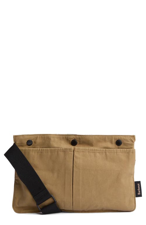 Barbour Transport Crossbody Bag in Golden Khaki at Nordstrom