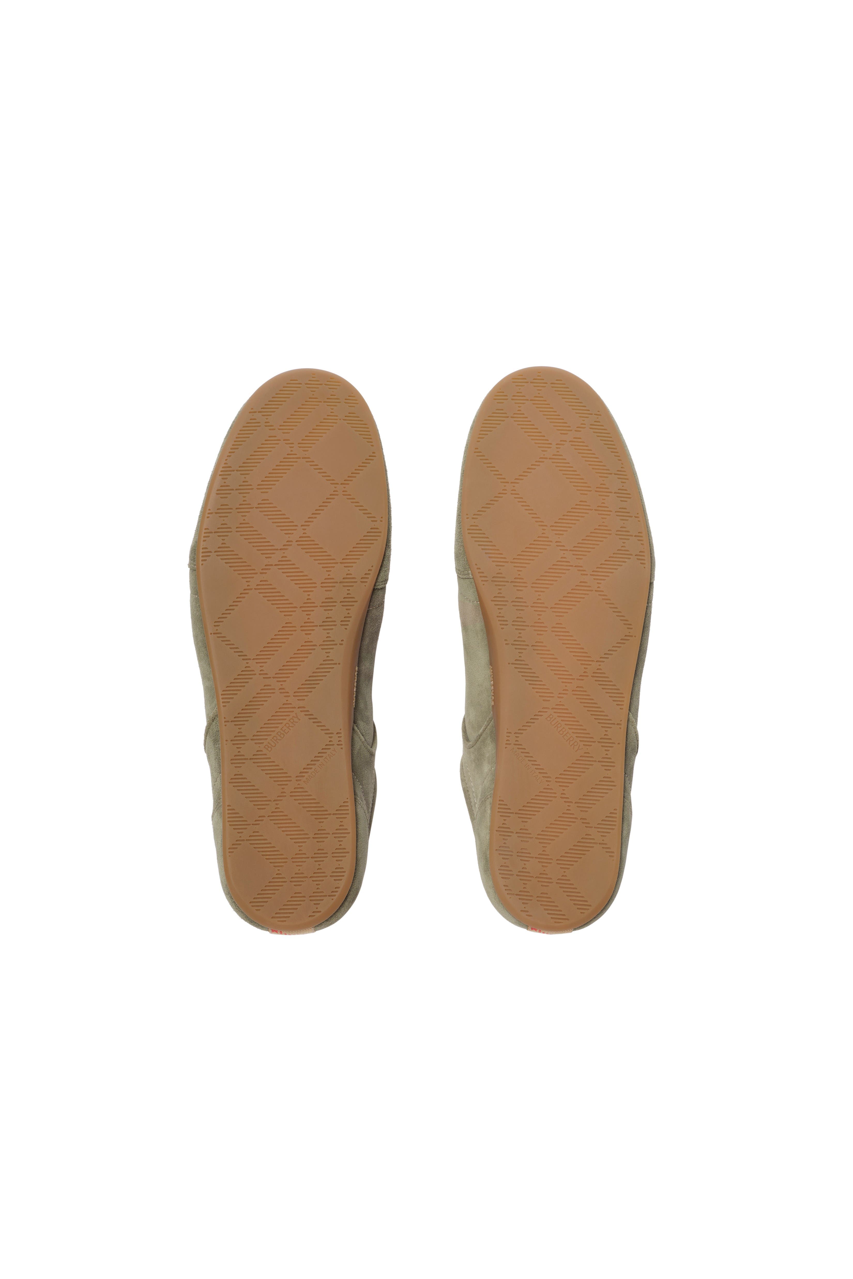 Suede Knight Runner Sneakers, Alternate, color, Airforce green/tawny beige