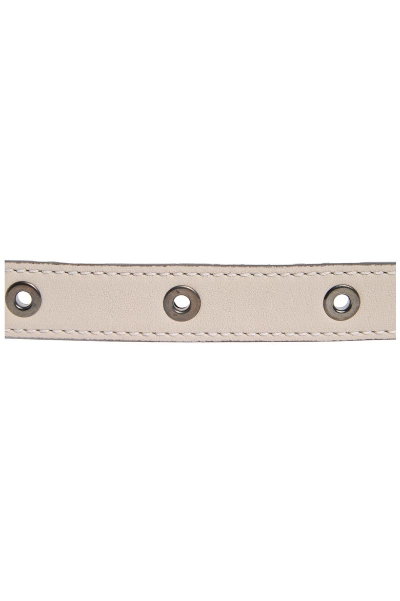 Grommet Leather Belt, Alternate, color, CLAY