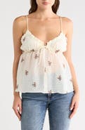 Princess Polly Cinnamon Embroidered Cami