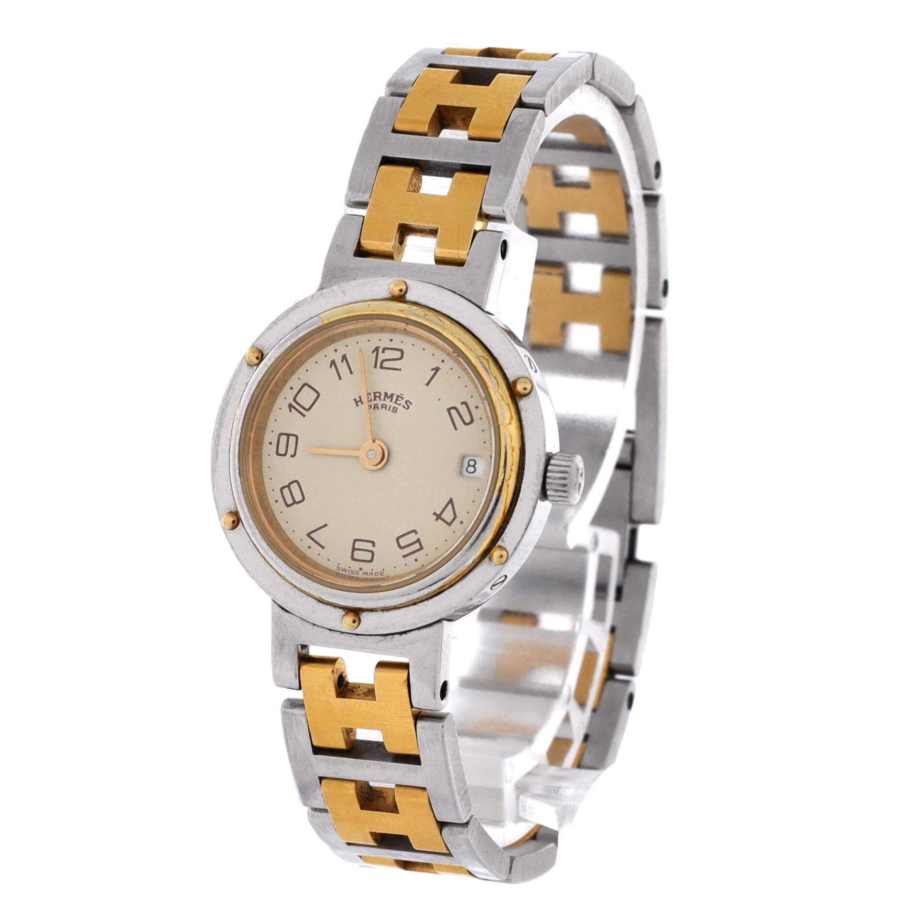 Clipper Quartz Watch Stainless Steel with Plated Metal 24, Alternate, color, None