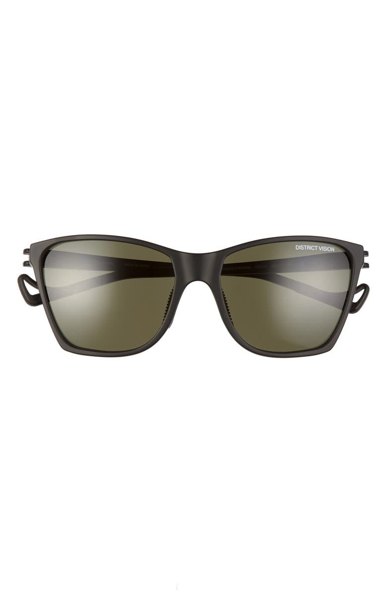 District Vision Keiichi 55mm Running Sunglasses, Main, color, 