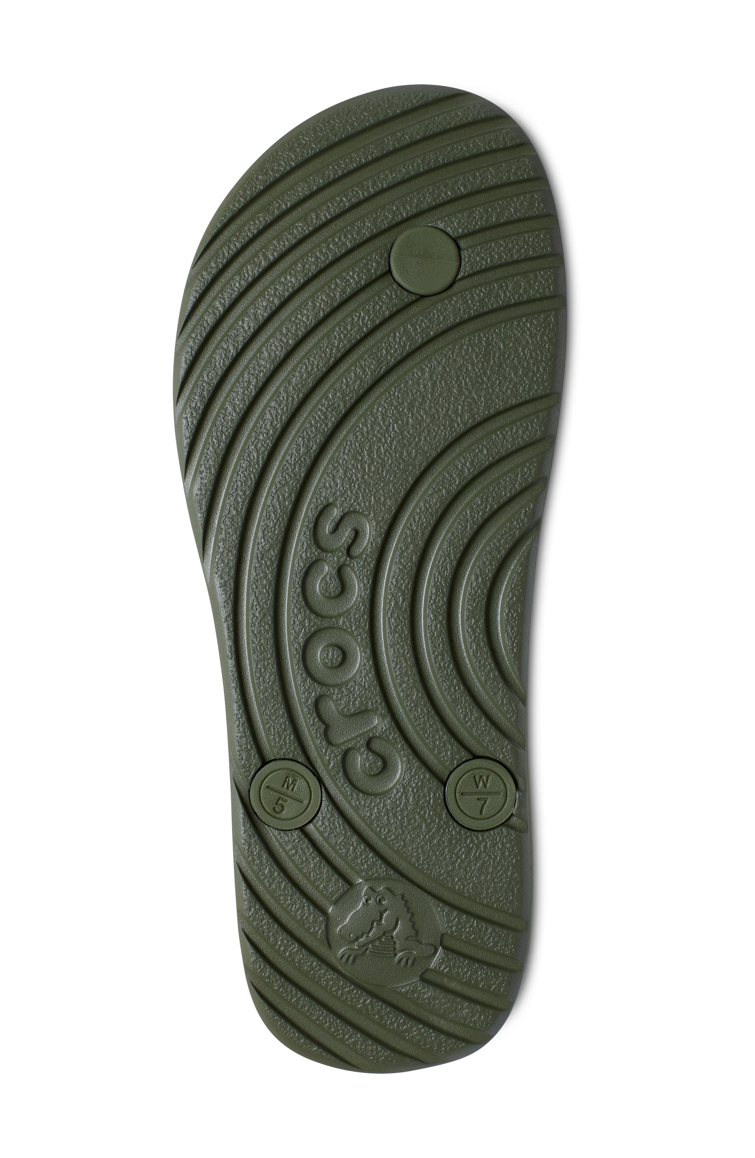 Gender Inclusive Flip Flop Sandal, Alternate, color, ARMY GREEN