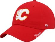 '47 Women's '47 Red Calgary Flames Team Miata Clean Up Adjustable Hat