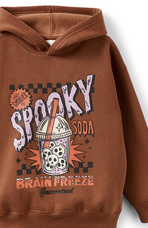 Cotton On Kids Kid's Sammy Oversize Hoodie In Brown