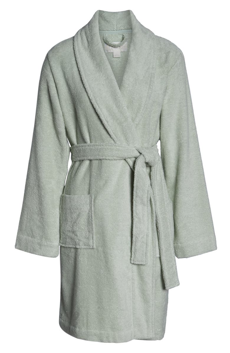 Nordstrom Lingerie Terry Robe, Alternate, color, 