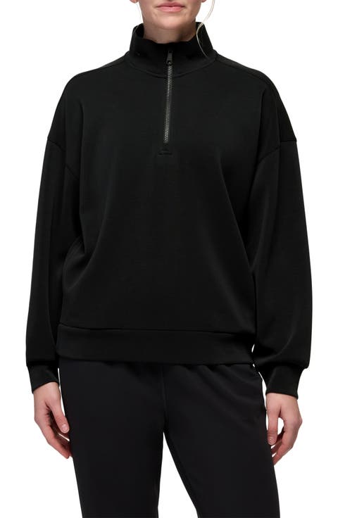 Shea Soft Relaxed Half Zip Pullover